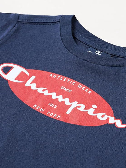 Champion Ensemble enfant avec short d'été 2 pièces bleu 306314 bs503