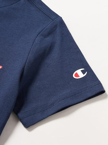 Champion Ensemble enfant avec short d'été 2 pièces bleu 306314 bs503