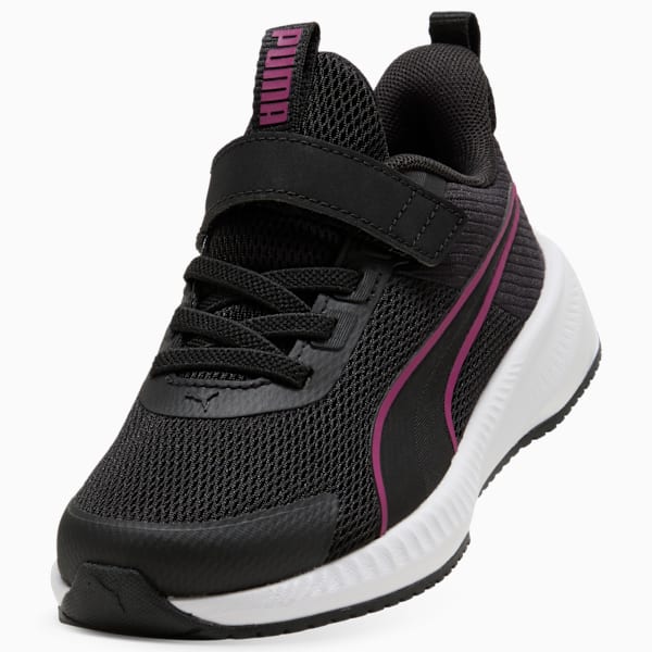 Flyer 4 Running Shoes Kids   314045_04  Black-Fuchsia