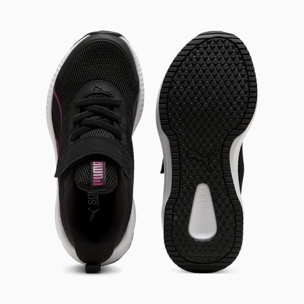 Flyer 4 Running Shoes Kids   314045_04  Black-Fuchsia