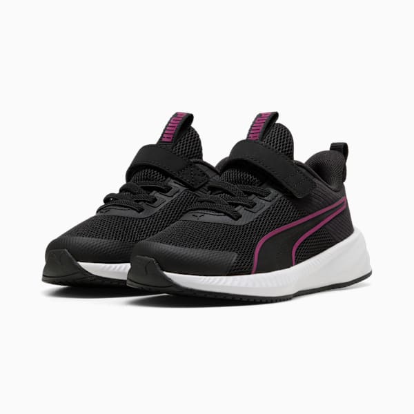 Flyer 4 Running Shoes Kids   314045_04  Black-Fuchsia
