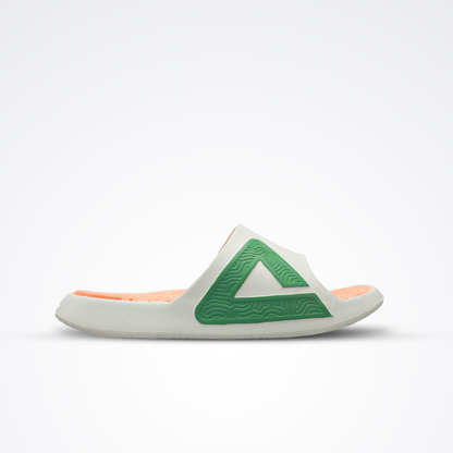 Peak Slippers Off White Green E11937L
