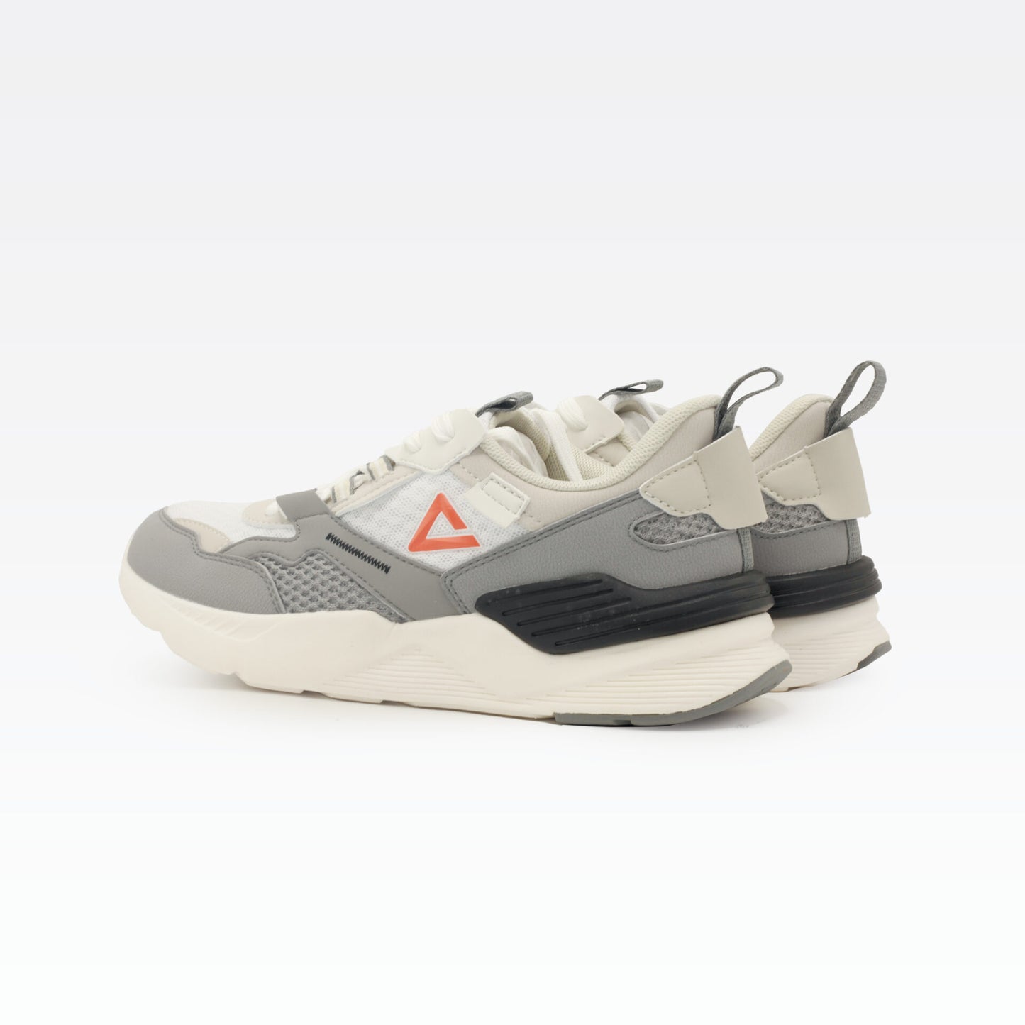 Peak Casual Shoes White Mid Grey E221147E