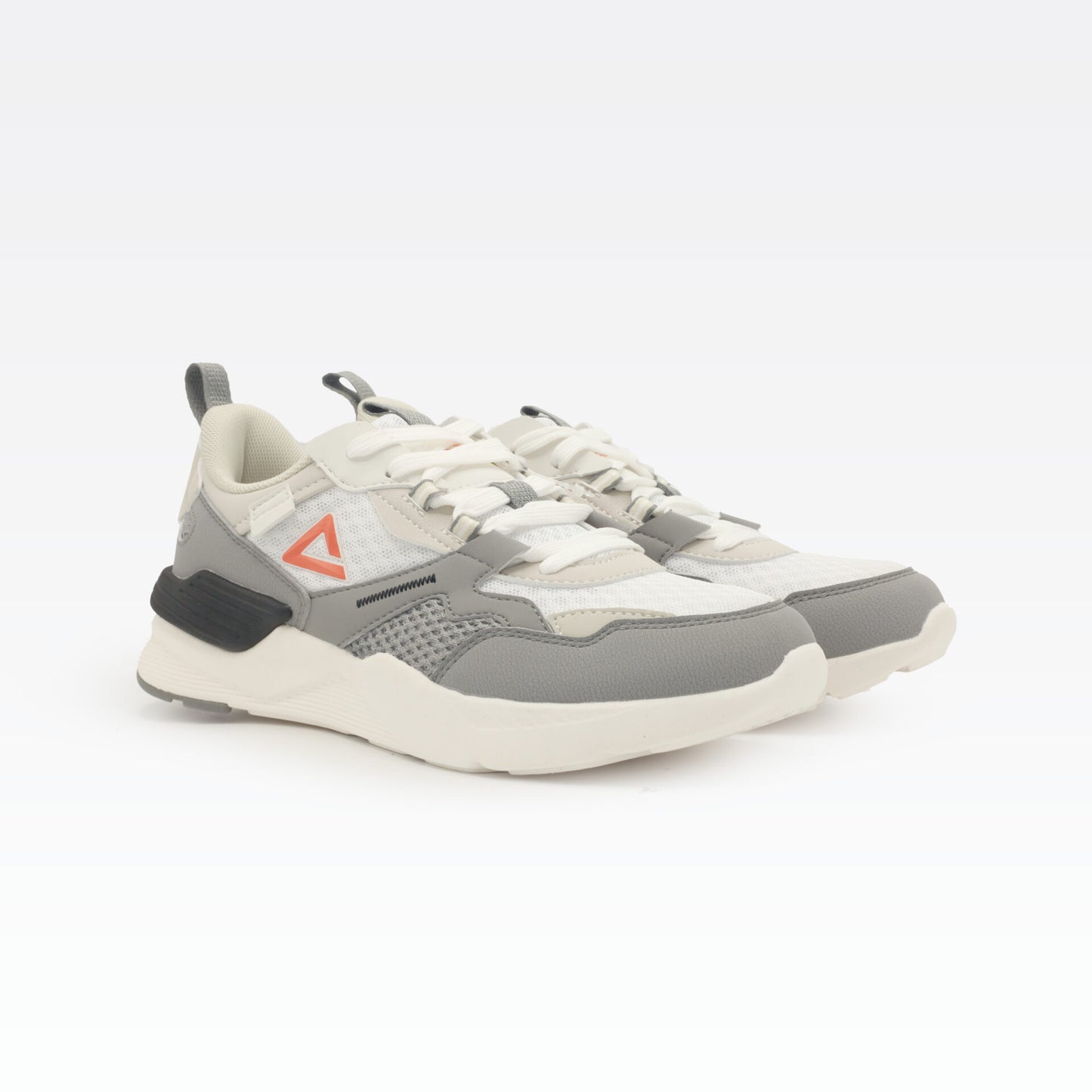 Peak Casual Shoes White Mid Grey E221147E
