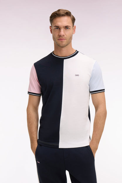 T-shirt en coton à manches courtes et coupe classique, e26maitc0024 roc16