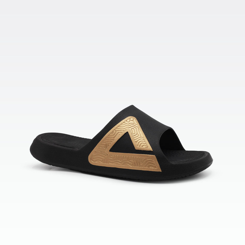 Peak Slippers Black/Gold E92037L