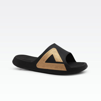 Peak Slippers Black/Gold E92037L