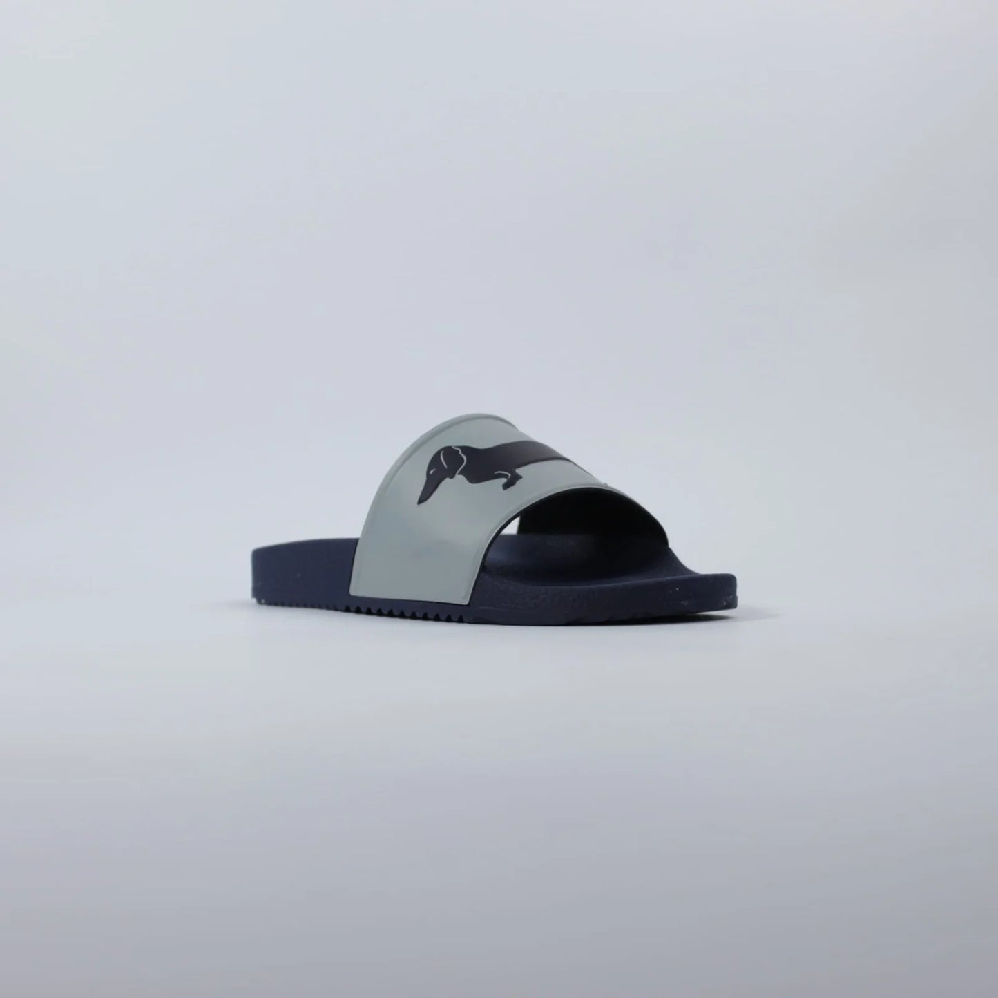 HARMONT&BLAINE ciabatta uomo eva – logo grigio – blu Homme EFM231-131-6520
