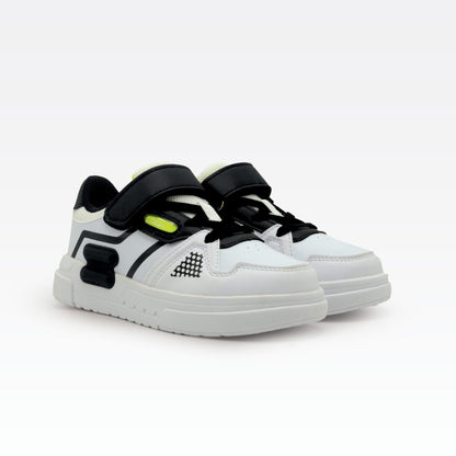 Peak Kid’S Culture Shoes White Black EK41850B-1020