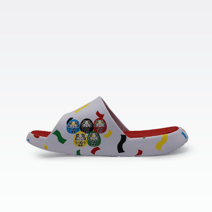 Peak Slippers White/Red White/Red ET13587L-1060