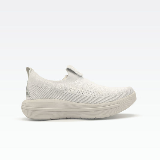 Peak Slip On Shoes White Flower Yarn ET42777J