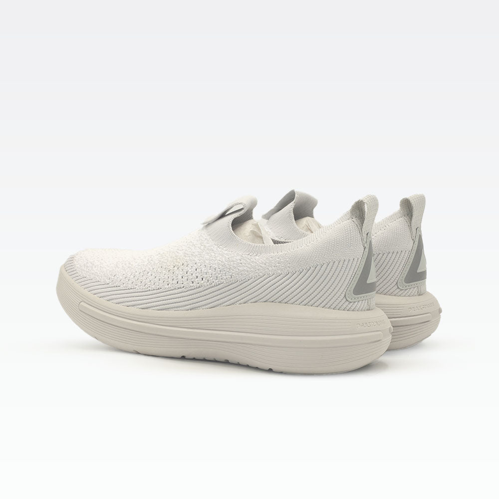 Peak Slip On Shoes White Flower Yarn ET42777J