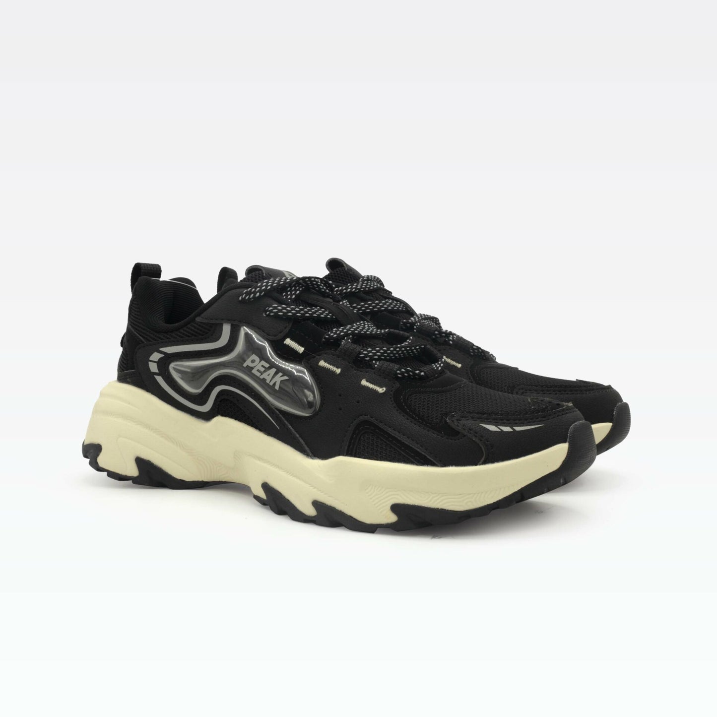 Peak Retro Casual Shoes Black ET43191E
