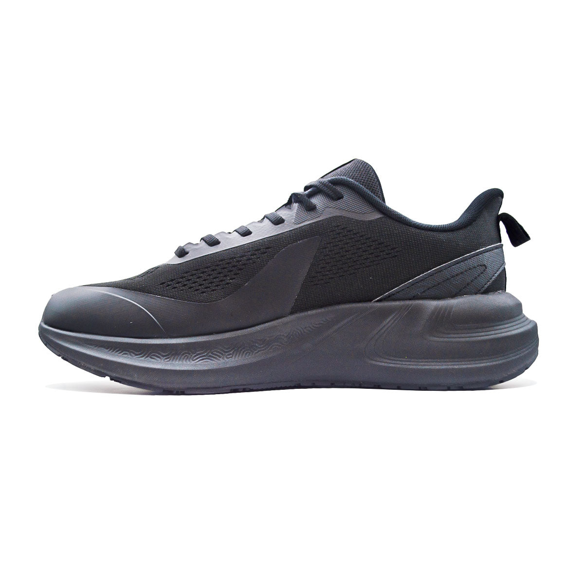 Peak Taichi Running Shoes-All BlackE  XT261217H-Y291