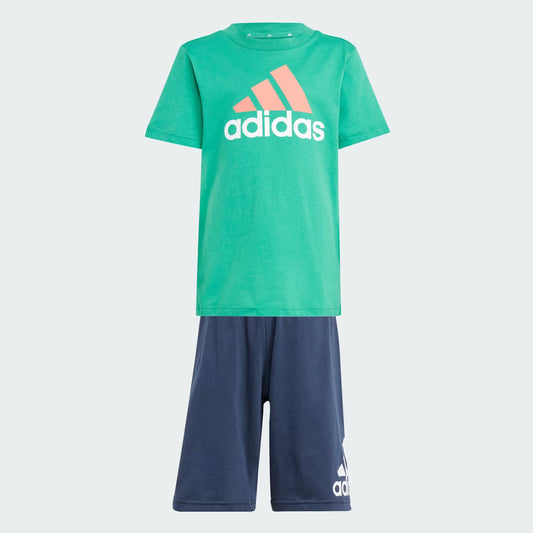 Ensemble T-shirt et short à logo essentiel ic3837