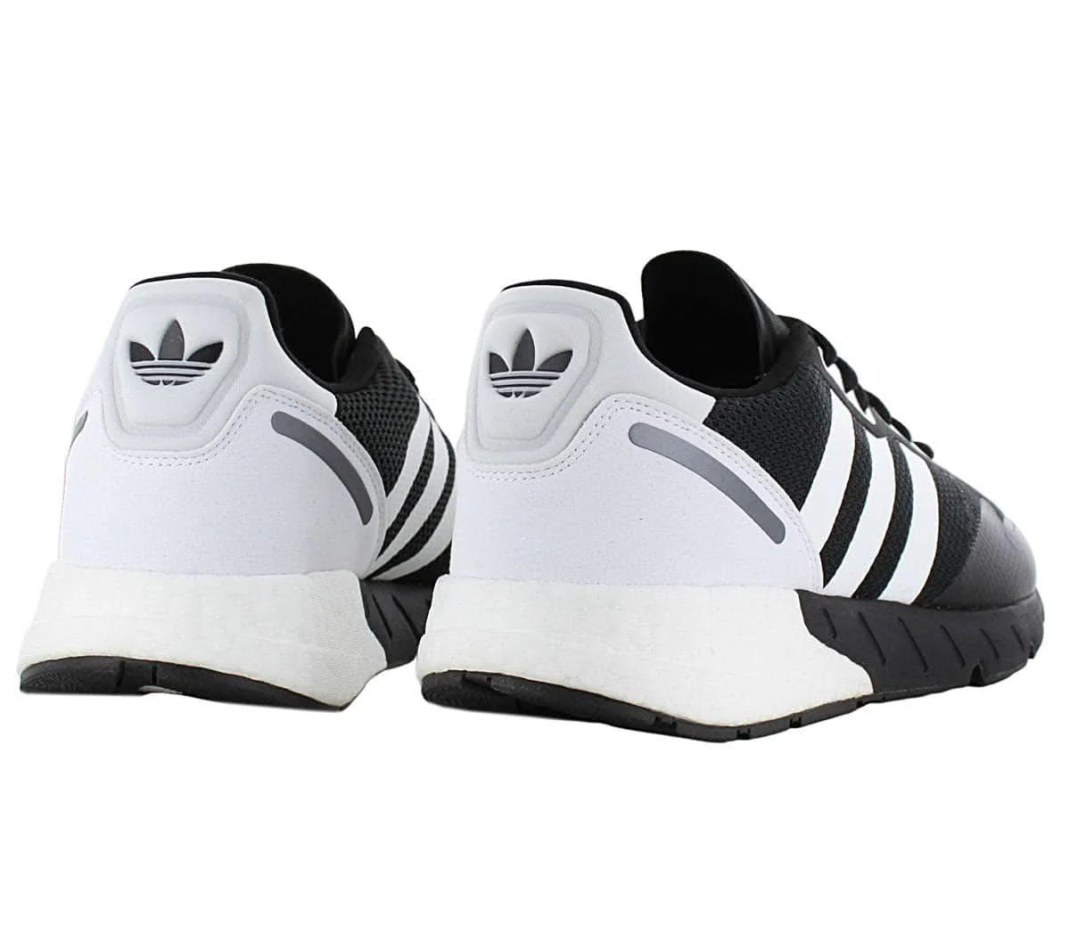 adidas Originals ZX 1K BOOST - Men's Shoes Black-White FX6515