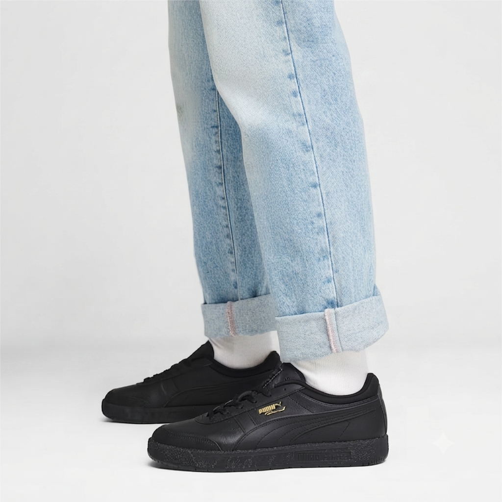 PUMA Black Seoul Lth Sneakers 398410-01