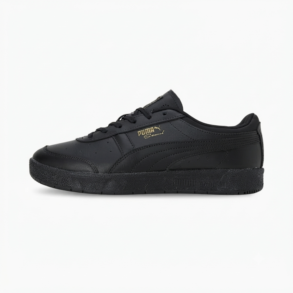 PUMA Black Seoul Lth Sneakers 398410-01