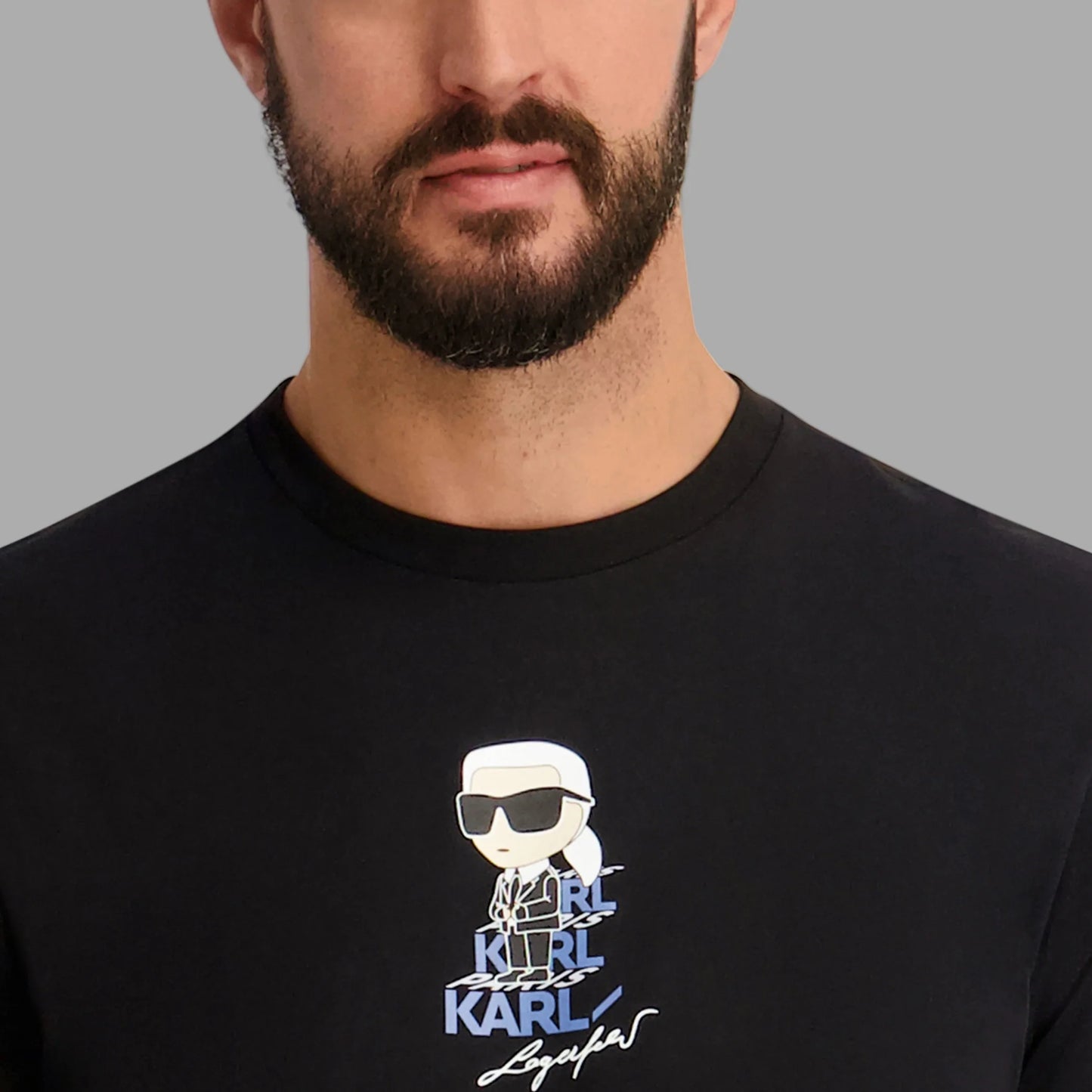 t-shirt FÊTE DES PÈRES KARL TEE lm6g2059 black