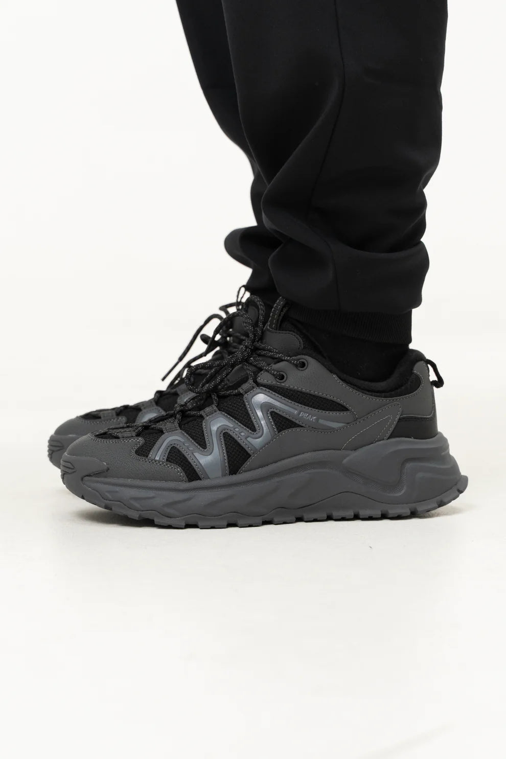 Peak Outdoor Shoes DK GREY/BLACK ET44187G
