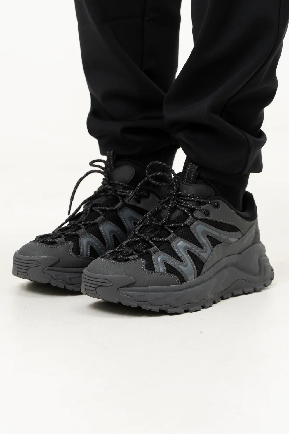 Peak Outdoor Shoes DK GREY/BLACK ET44187G