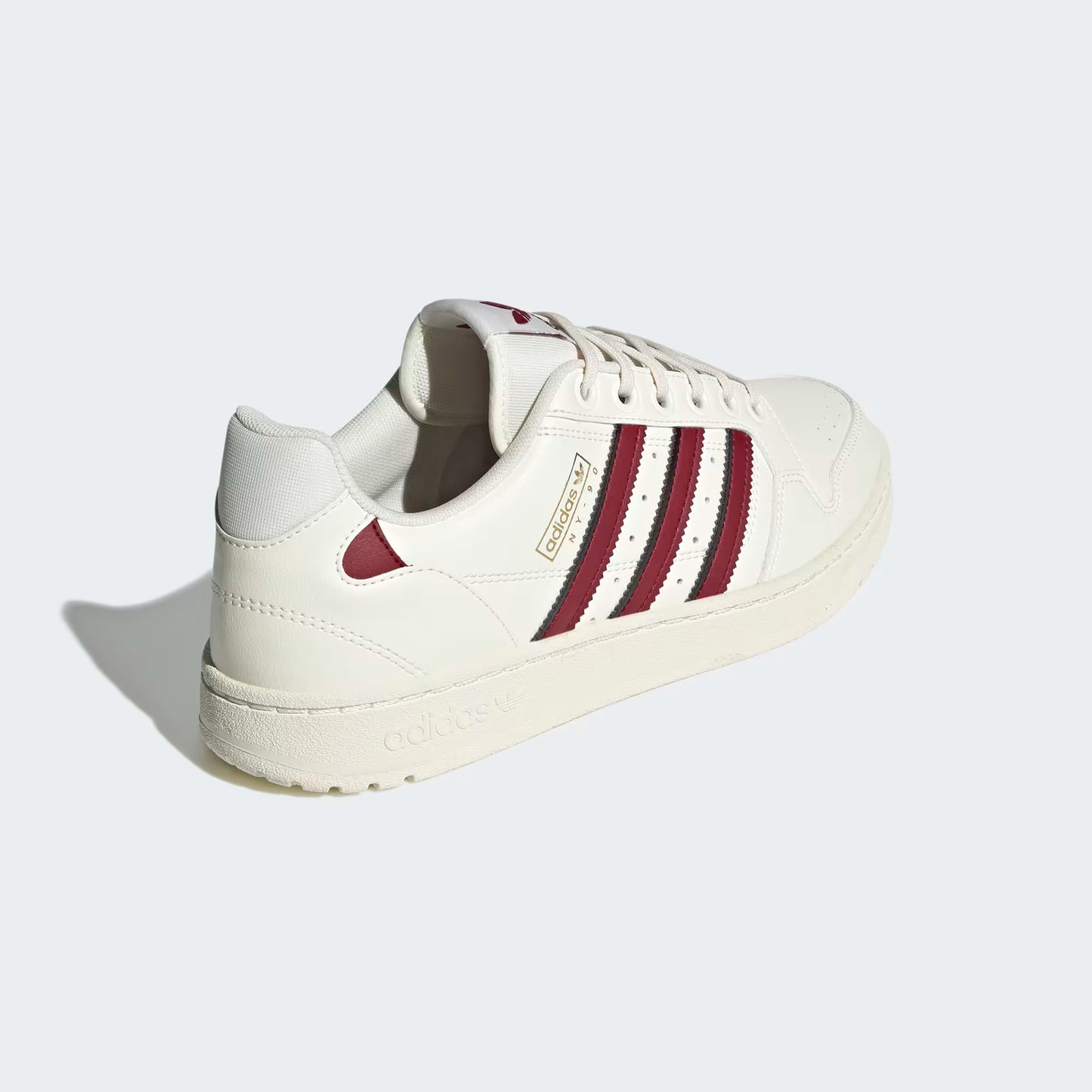 adidas originals NY 90 Shoes BeigeRed H04429