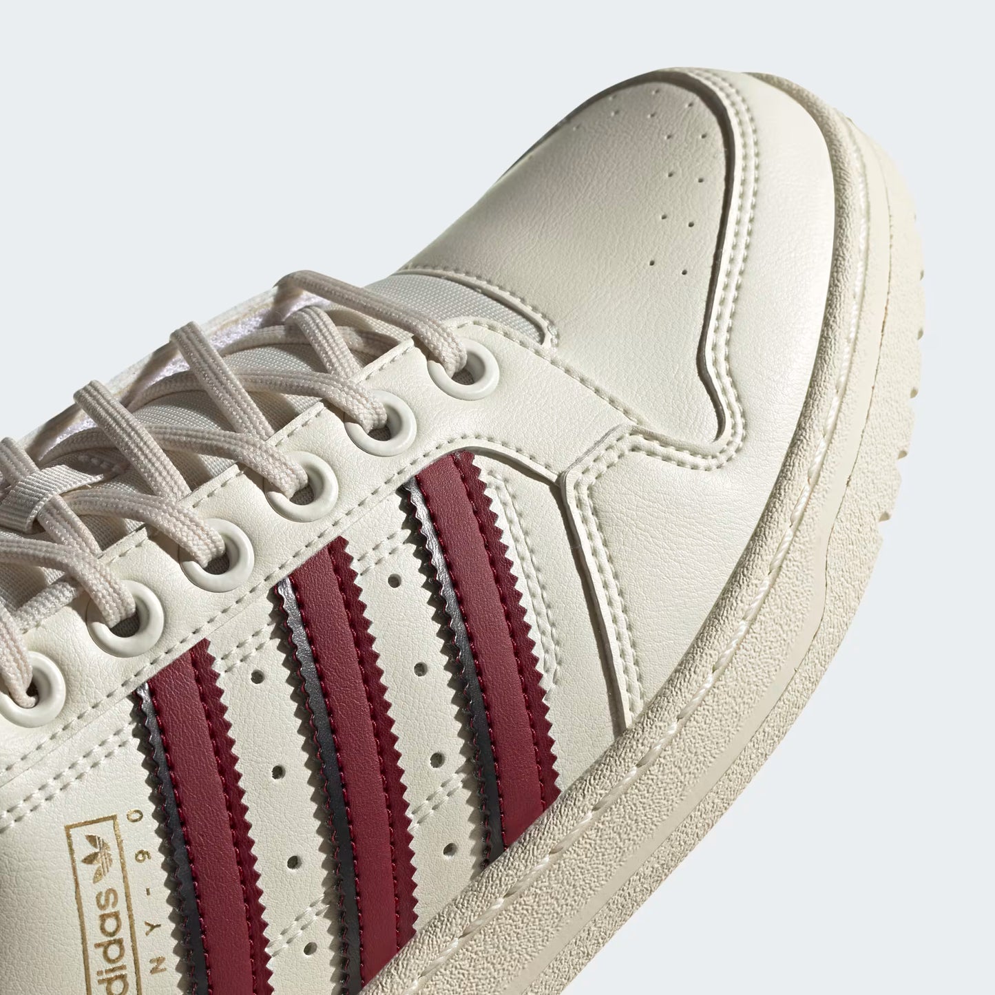 adidas originals NY 90 Shoes BeigeRed H04429