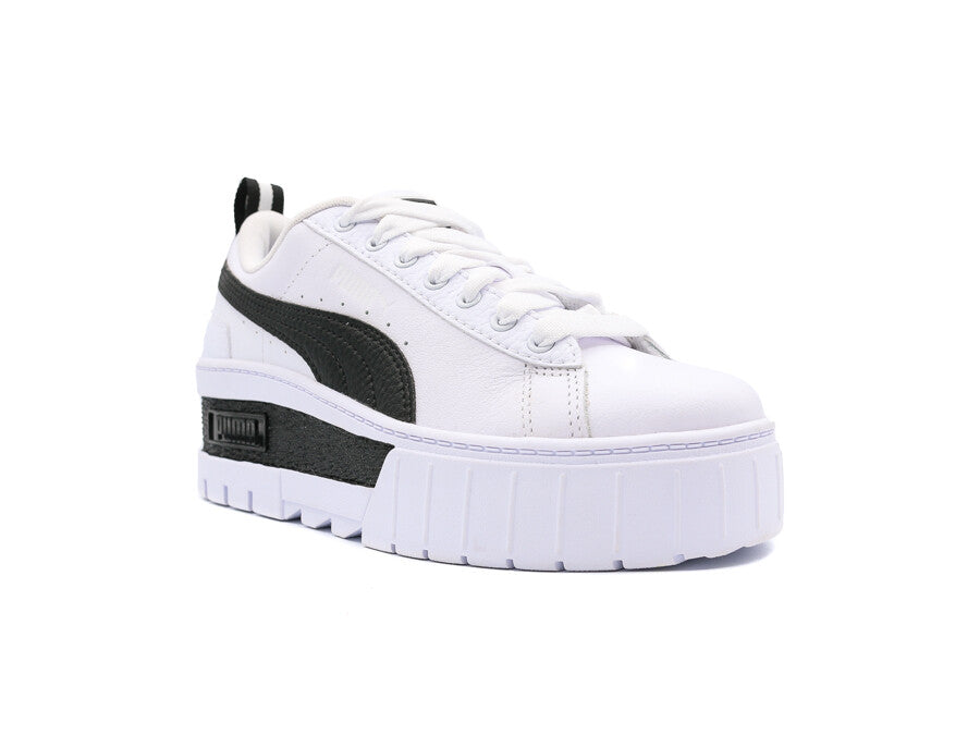 PUMA(WMNS) PUMA Mayze Wedge 'White Black' 386273-01