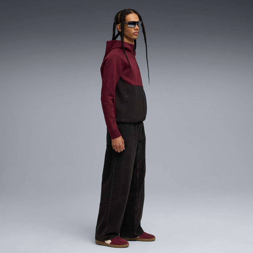 Puma PUMATECH Men’s Full Zip Hoodie DK and pant (629674-96)(629682-51)