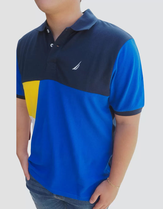 t-shirt Polo Nautica bleu  N1J01557