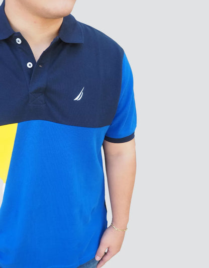 t-shirt Polo Nautica bleu  N1J01557
