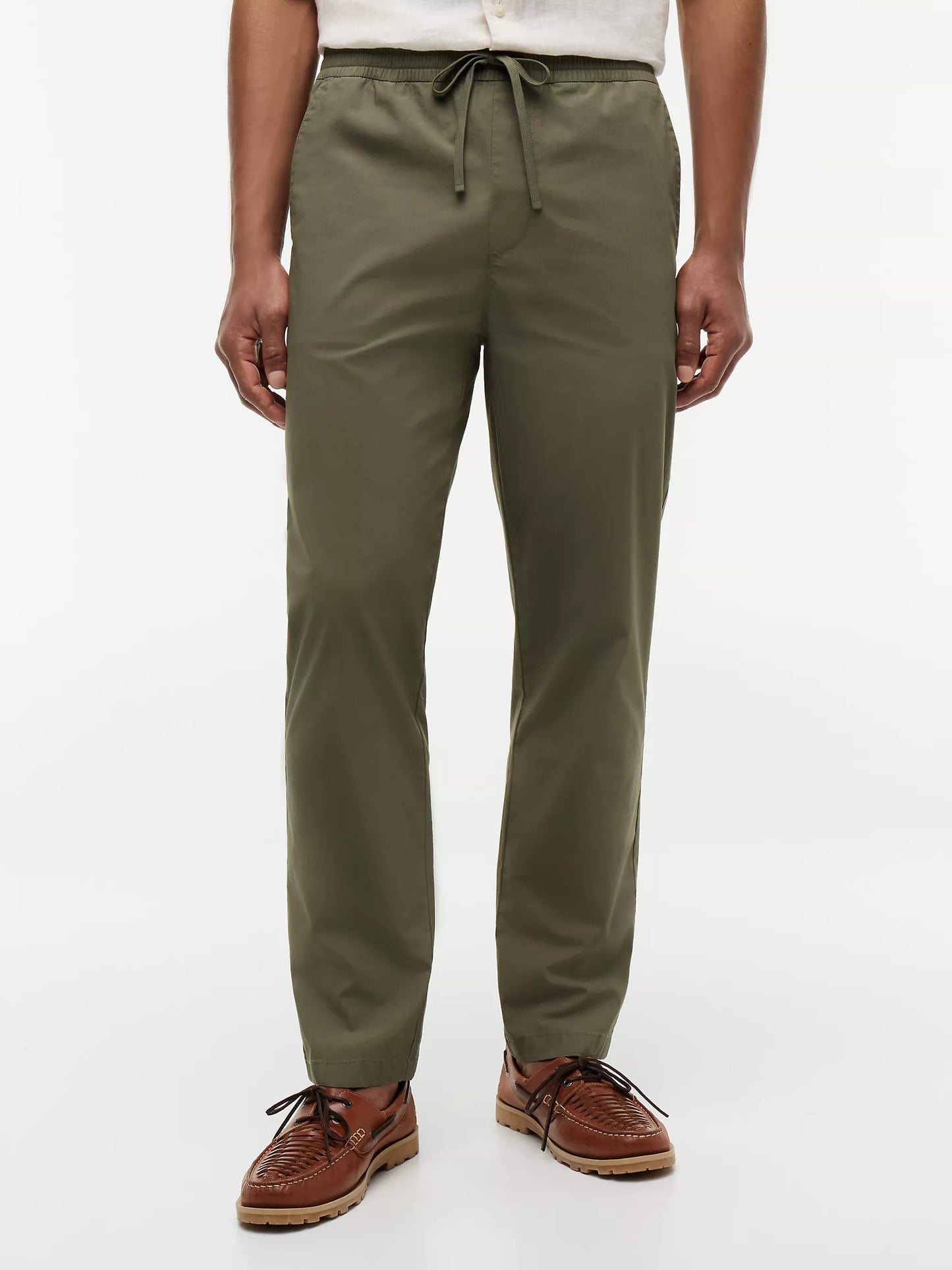Stretch Cotton Pant green xm07242 020 pli