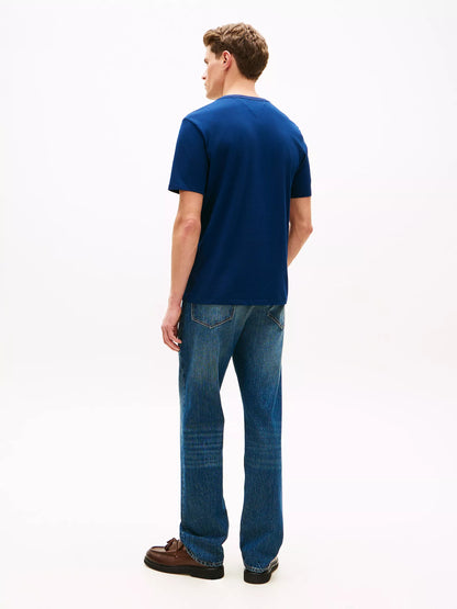 Hilfiger Arch Logo T-Shirt xm07703 400  bleu