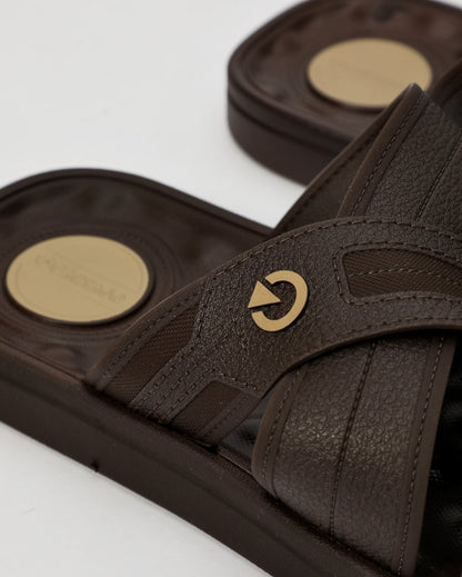 Men's slipper Carthage Alabama brown | Grendene 12203-av736