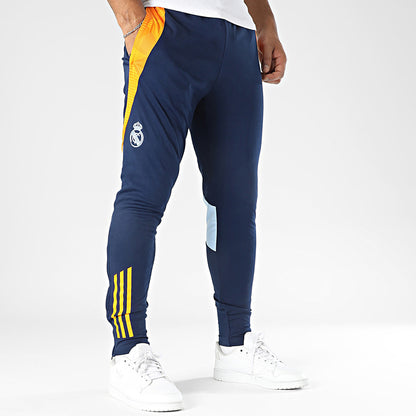 Pantalon Jogging Real Madrid IT5113 Bleu Marine Orange