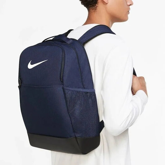 Sac à dos Nike Brasilia bleu marine BA5954 410 Bleu Noir