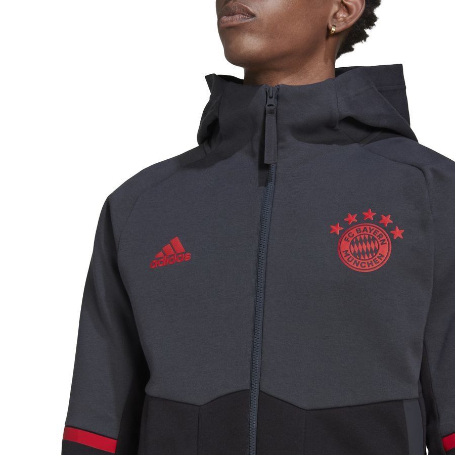Bayern München Jacket Anthem EU 2022/23 - Black/Night Grey hf1362