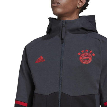 Bayern München Jacket Anthem EU 2022/23 - Black/Night Grey hf1362
