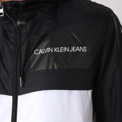 Coupe-Vent Color Block 7781 Blanc Noir J30J307781-112