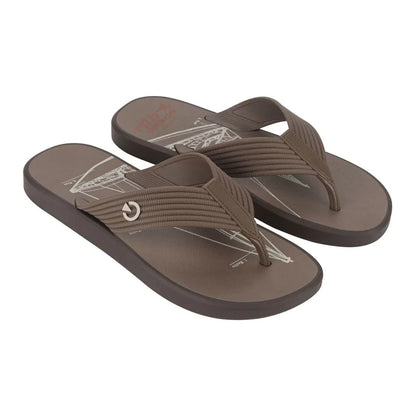 Men's Slipper Carthage Montreal Finger brown/beige (11729 -Ay675)