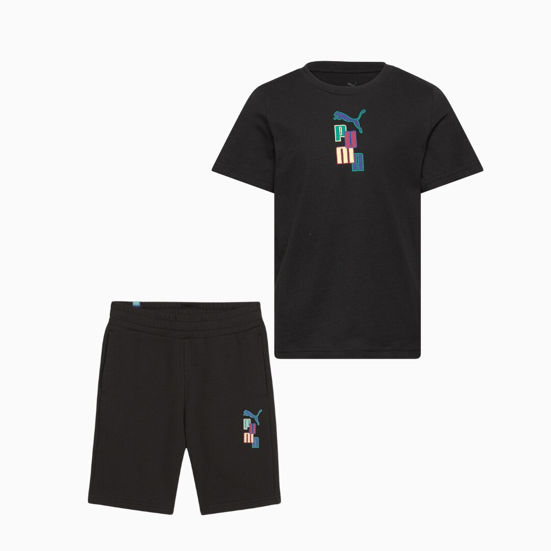 Ensemble Puma READY SET BETTER : TShirt et Short pour Enfants 679269-01