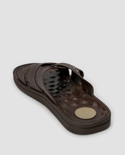 Men's slipper Carthage Alabama brown | Grendene 12203-av736