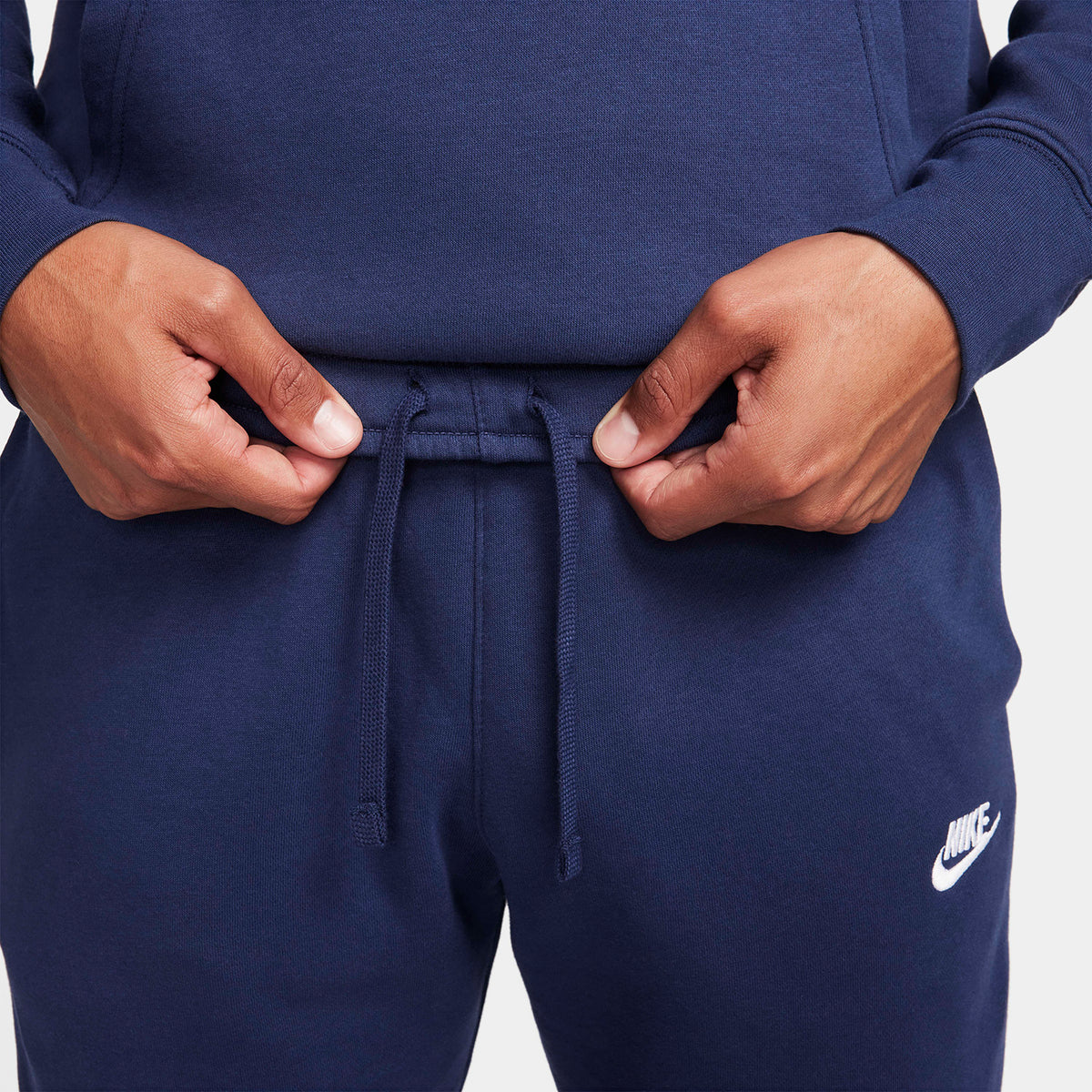 Enssemble nike Club Fleece Tracksuit Midnight Navy/White fb7296-410
