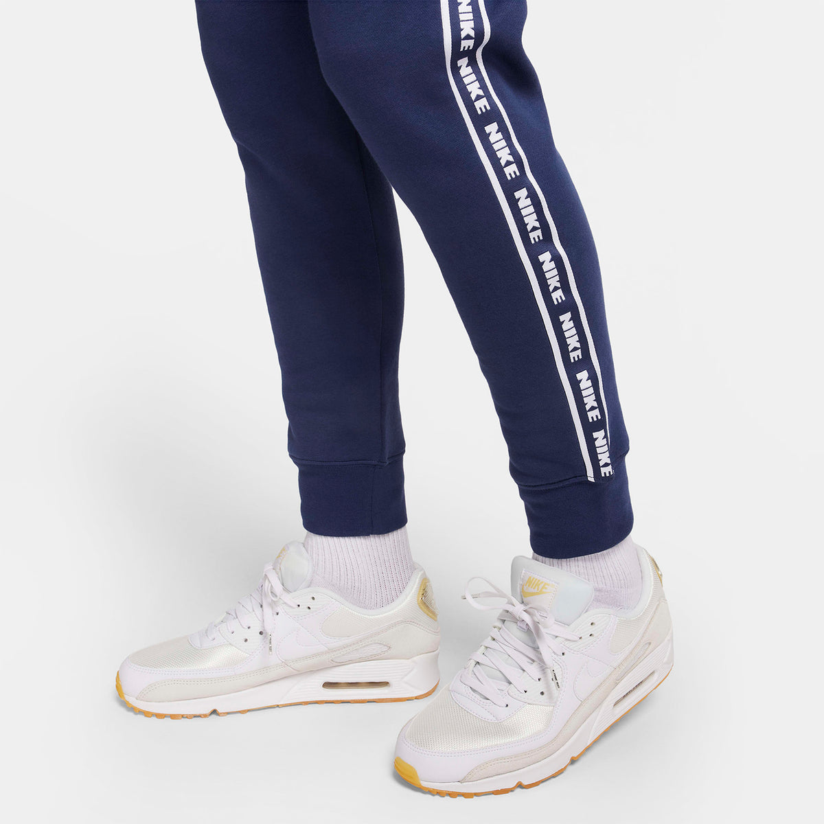 Enssemble nike Club Fleece Tracksuit Midnight Navy/White fb7296-410