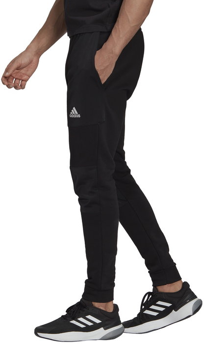 Men's Adidas Hoodie Fleece Black/White Unisex Hoodie and black pant HK0369 /HK0384