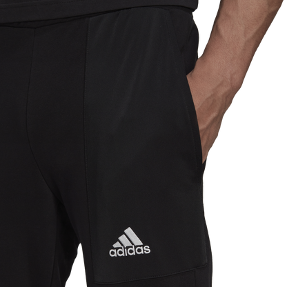 Men's Adidas Hoodie Fleece Black/White Unisex Hoodie and black pant HK0369 /HK0384