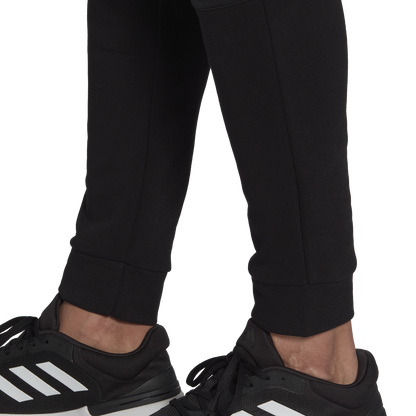 Men's Adidas Hoodie Fleece Black/White Unisex Hoodie and black pant HK0369 /HK0384