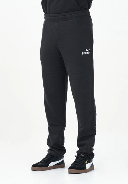 PUMA Men's Essentials Tracksuit Bottoms in Black 682612-01