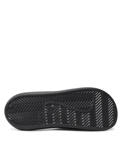 claquette Jack&Jones  plastic noire 12204005