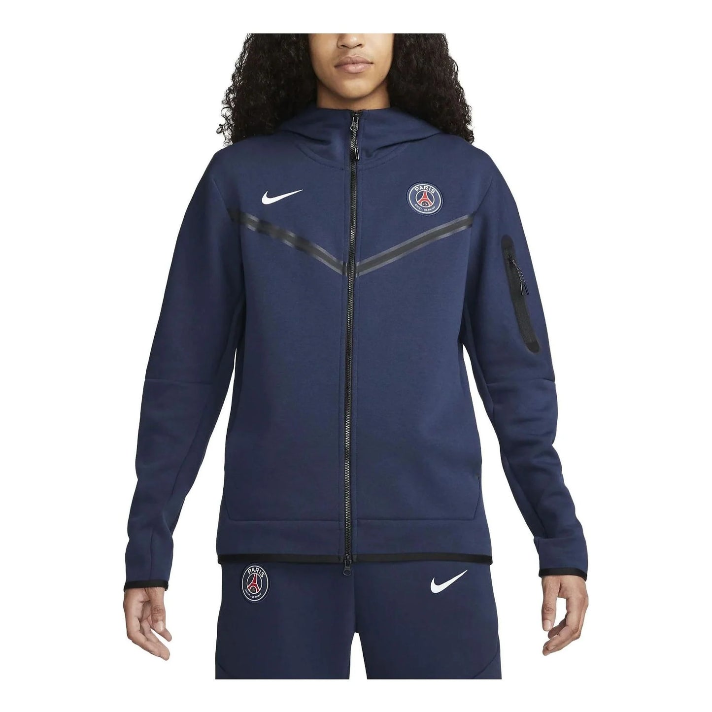 Veste Nike Sportswear Tech Fleece Full-Zip PSG Hoodie 'Midnight Navy'Men's dm2887-410